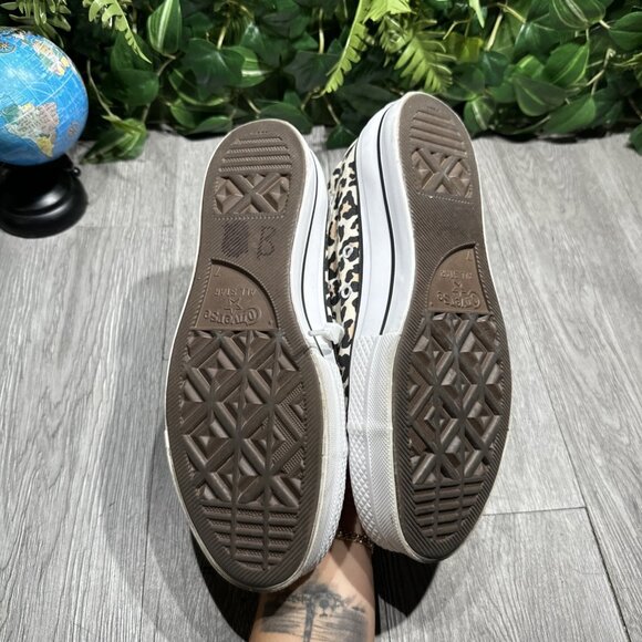 Converse Lift Hi Top Platform Cheetah Leopard Print Women's Size 9 - Picture 9 of 10
